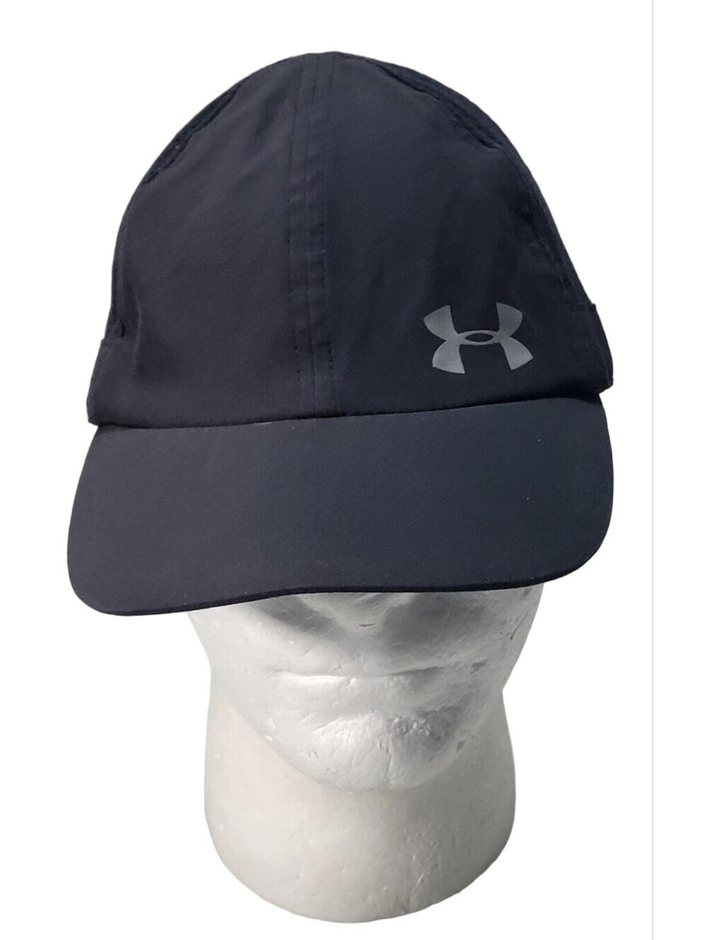 Under Armour Women's Strapback Hat Black One Size Adjustable Breathable Mesh